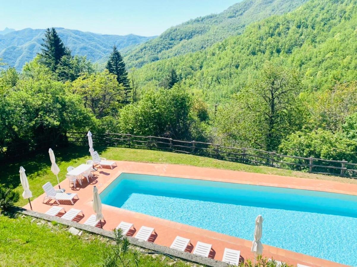 Agriturismo Montagna Verde Apella Licciana Nardi エクステリア 写真
