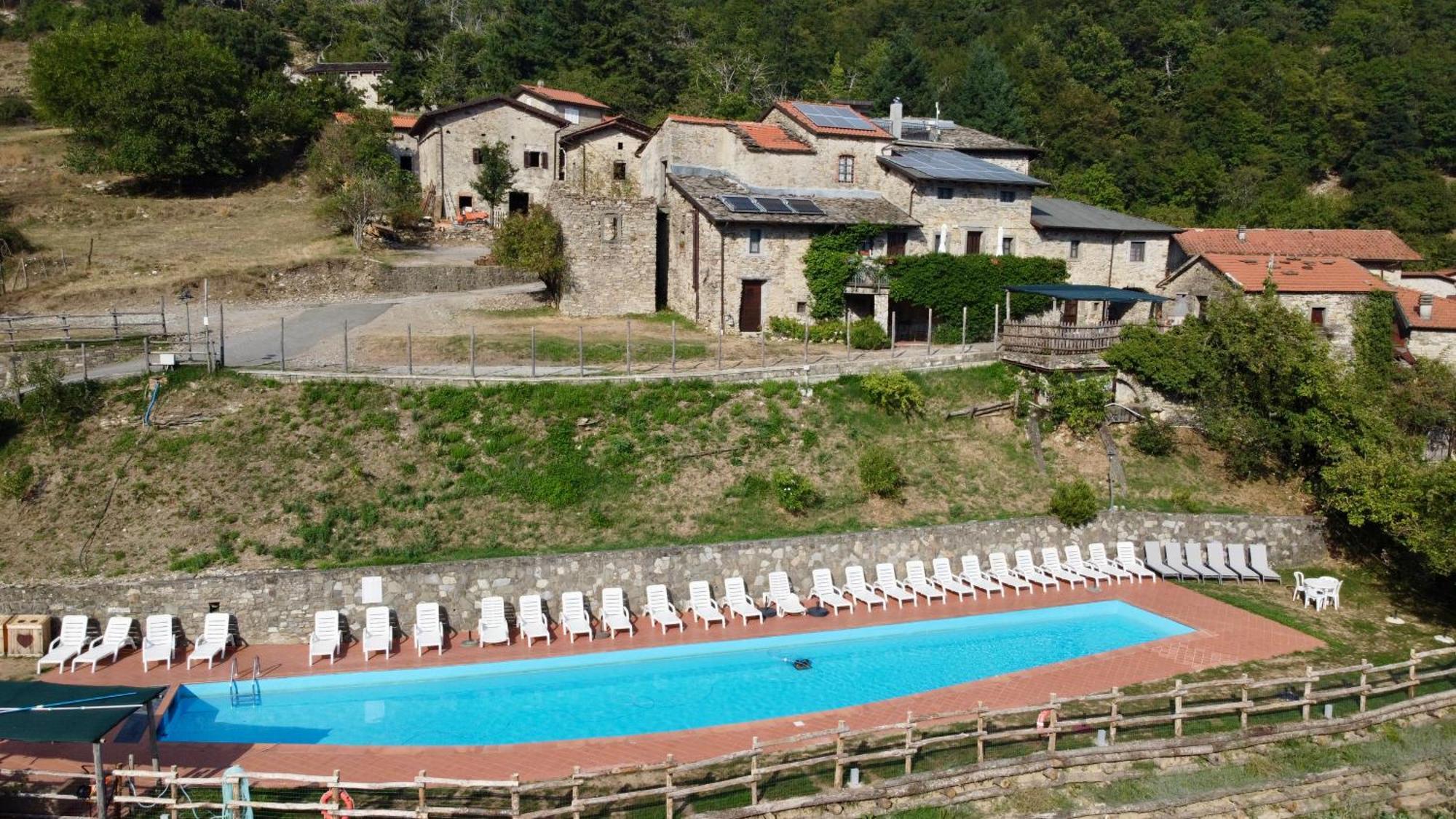 Agriturismo Montagna Verde Apella Licciana Nardi エクステリア 写真