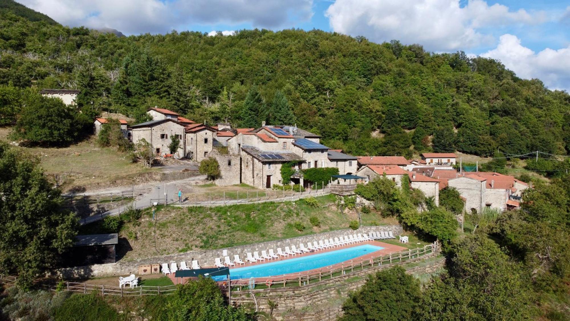 Agriturismo Montagna Verde Apella Licciana Nardi エクステリア 写真
